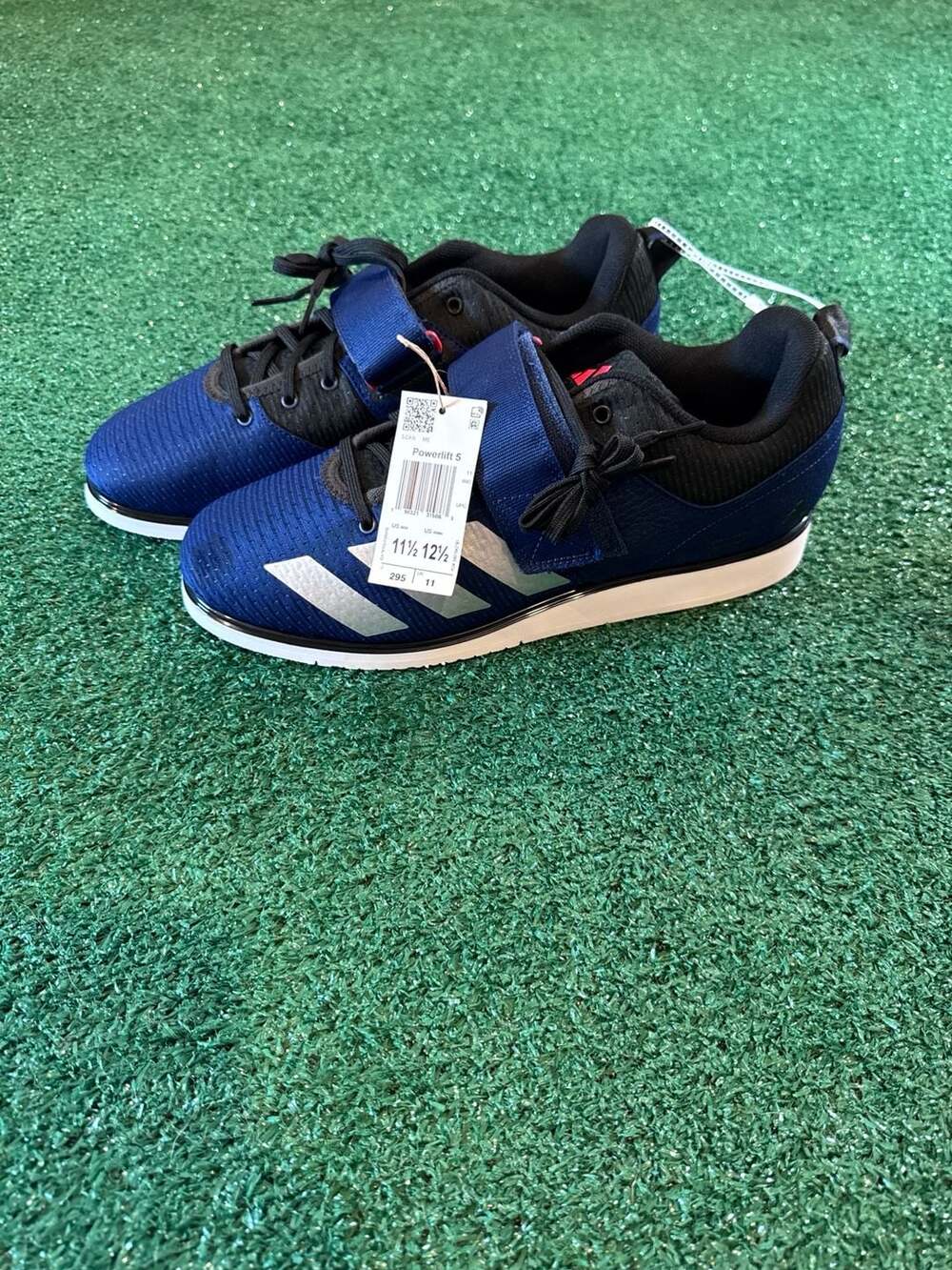 Adidas Powerlift 5 Weightlifting Shoes Size 11.5 Blue